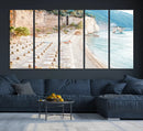 Beach Wall Art Canvas Print – Framed Coastal Seascape Summer