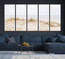 Beach Dunes Wall Art Canvas Print – Framed Serene Coastal by MyGreatCanvas | Canvas Wall Art Prints | Photo Prints & Wall Decor