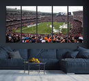 Chicago Bears Soldier Field Wall Art Canvas Print – Framed by MyGreatCanvas | Canvas Wall Art Prints | Photo Prints & Wall Decor