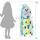 2 Pieces Kid's Luggage Set 12-inch Backpack and 16-inch Rolling Suitcase Travel by LJGDeals