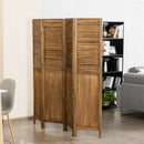 5.6 Ft Tall 4 Panel Folding Privacy Room Divider by LJGDeals