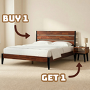 Emery Solid Wood Bed Frame by Megsu