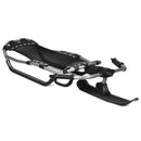 Snow Racer Sled with Textured Grip Handles and Mesh Seat by LJGDeals