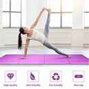 8 x 4 Feet Folding Gymnastics Tumbling Mat-Purple by LJGDeals