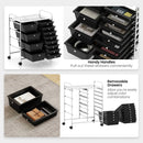 12-Drawer Utility Rolling Cart with Drawers Multi-Use Storage by LJGDeals