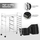 12-Drawer Utility Rolling Cart with Drawers Multi-Use Storage by LJGDeals