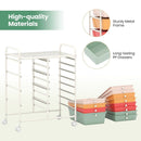 12-Drawer Utility Rolling Cart with Drawers Multi-Use Storage by LJGDeals
