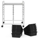 12 Storage Drawer Organizer Bins Rolling Cart by LJGDeals