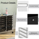 12 Storage Drawer Organizer Bins Rolling Cart by LJGDeals