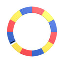 8-16 FT Trampoline Pad Replacement Safety Pad with Fixing Straps (Multicolor)