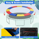 8-16 FT Trampoline Pad Replacement Safety Pad with Fixing Straps (Multicolor) by LJGDeals