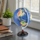 12 Inch Illuminated World Globe Antique Light up Globe Night Lamp by LJGDeals