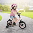 Kids Bike 12-18 Inch with Training Wheels - Pink by DirectDeals