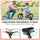 Kids Bike 12-18 Inch with Training Wheels - Pink by LJGDeals