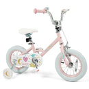 Kids Bike 12-18 Inch with Training Wheels - Pink Stars & Moon by LJGDeals