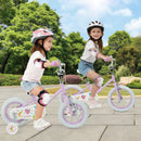 Kids Bike 12-18 Inch with Training Wheels - Purple by LJGDeals