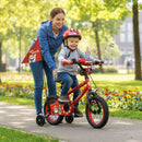 Kids Bike 12-18 Inch with Training Wheels & Christmas Music by LJGDeals