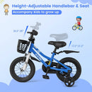 12 Inch Kids Bike Children Bicycle with Training Wheels for 3-4 Years Old by LJGDeals