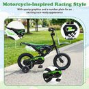 12 Inch Kids Bike with Training Wheels Ages 3-4 by LJGDeals
