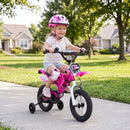 12 Inch Kids Bike with Training Wheels Ages 3-4 by LJGDeals