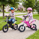 12 Inch Kids Bike with Training Wheels Ages 3-4 by LJGDeals