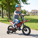 12 Inch Kids Bike with Training Wheels Ages 3-4 by LJGDeals