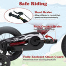 12 Inch Kids Bike with Training Wheels Ages 3-4 by LJGDeals