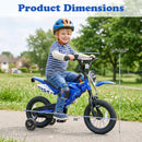 12 Inch Kids Bike with Training Wheels Ages 3-4 by LJGDeals