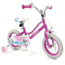 Kids Bike 12-18 Inch with Training Wheels - Pink