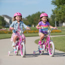 Kids Bike 12-18 Inch with Training Wheels - Pink