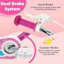 Kids Bike 12-18 Inch with Training Wheels - Pink