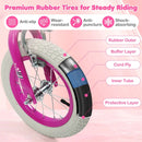 Kids Bike 12-18 Inch with Training Wheels - Pink by DirectDeals