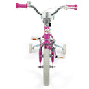 Kids Bike 12-18 Inch with Training Wheels - Pink