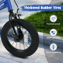 Kids Bike 14-Inch with Removable Training Wheels Navy