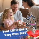 Kids Bike 14-Inch with Removable Training Wheels Navy