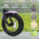 Kids Bike with Training Wheels 12-18 Inch - Purple by LJGDeals
