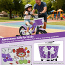 Kids Bike with Training Wheels 12-18 Inch - Purple