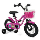 Kids Bike with Training Wheels 12-18 Inch - Magic Rose