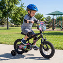 18-Inch Kids Bike with Training Wheels for Ages 4-8 by LJGDeals