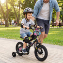 18-Inch Kids Bike with Training Wheels for Ages 4-8
