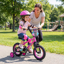 Kids Bike with Training Wheels 12-18 Inch Pink