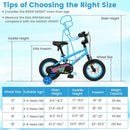 Kids Bike 16 Inch with Training Wheels Ages 4-7 by LJGDeals