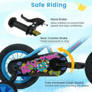 Kids Bike 16 Inch with Training Wheels Ages 4-7 by LJGDeals