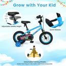 Kids Bike 16 Inch with Training Wheels Ages 4-7 by DirectDeals
