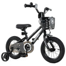 Kids Bike 12 Inch with Training Wheels and Basket by DirectDeals