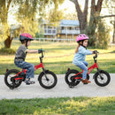 14 Inch Kids Bike Adjustable Bicycle with Reflectors and Bell for 3-5 Years Old by LJGDeals