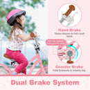14 Inch Kids Bike with Training Wheels and Basket for Boys Girls 3-5 Years Old-14 inches by LJGDeals