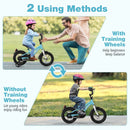 14-Inch Kids Bike for 3-5 Years Old Children Bicycle with Training Wheels by LJGDeals