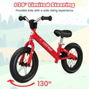 12 Inch Toddler Balance Bike with Height Adjustable Handlebar and Seat by DirectDeals