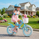 Girls Bike 12-18 Inch with Training Wheels and Basket by DirectDeals